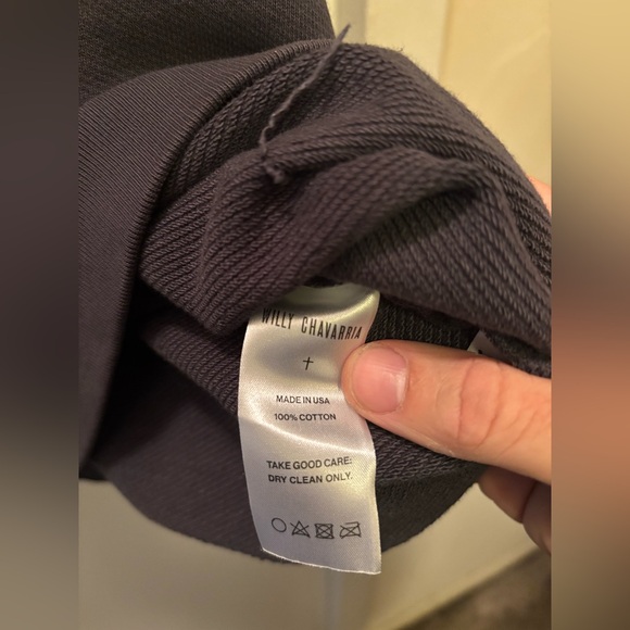 WILLY CHAVARRIA SLEEVELESS SWEATSHIRT - Picture 3 of 5